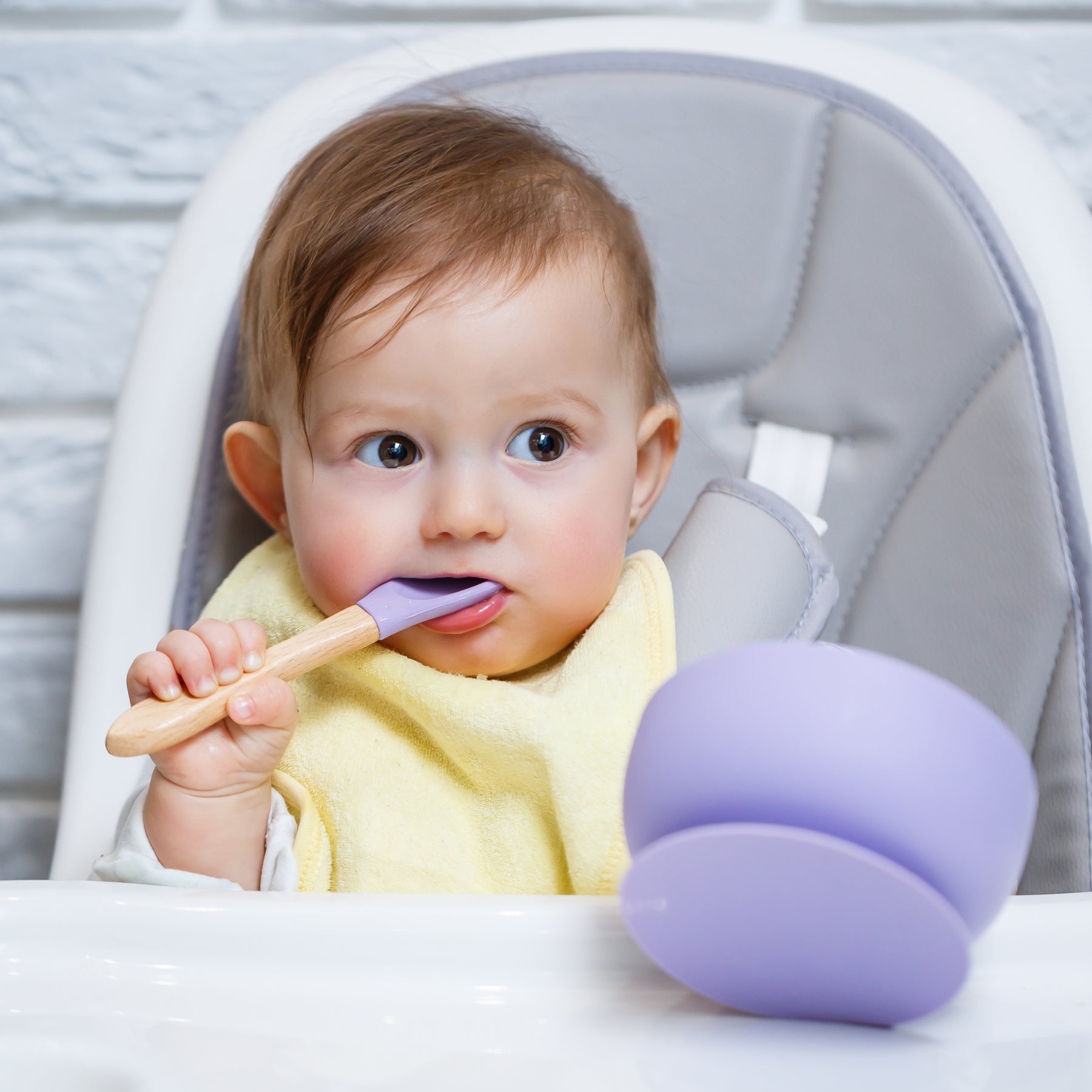 Baby plates that stick to table best sale