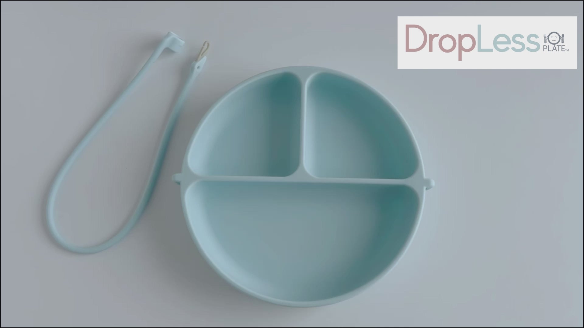 Load video: Introducing the DropLess Plate! Learn more by watching this short video.